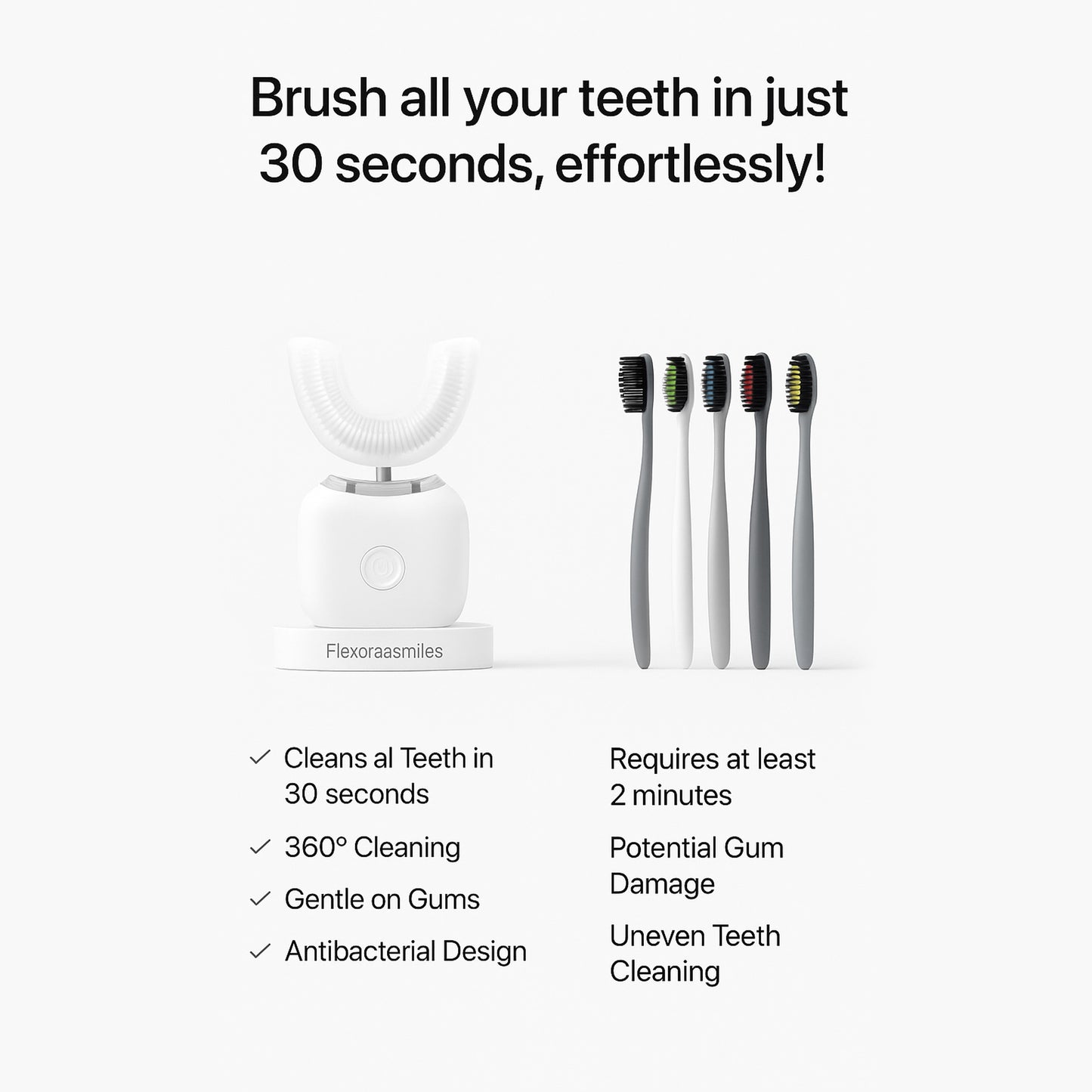 TheLifeOrb AutoBrush™ — Dentist-Level Clean in 30 Seconds